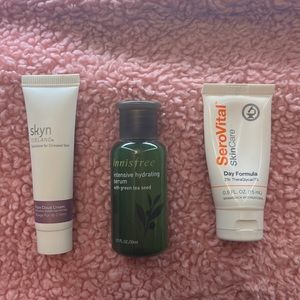 Skin Iceland SeroVital & innisfree travel Skincare Trio